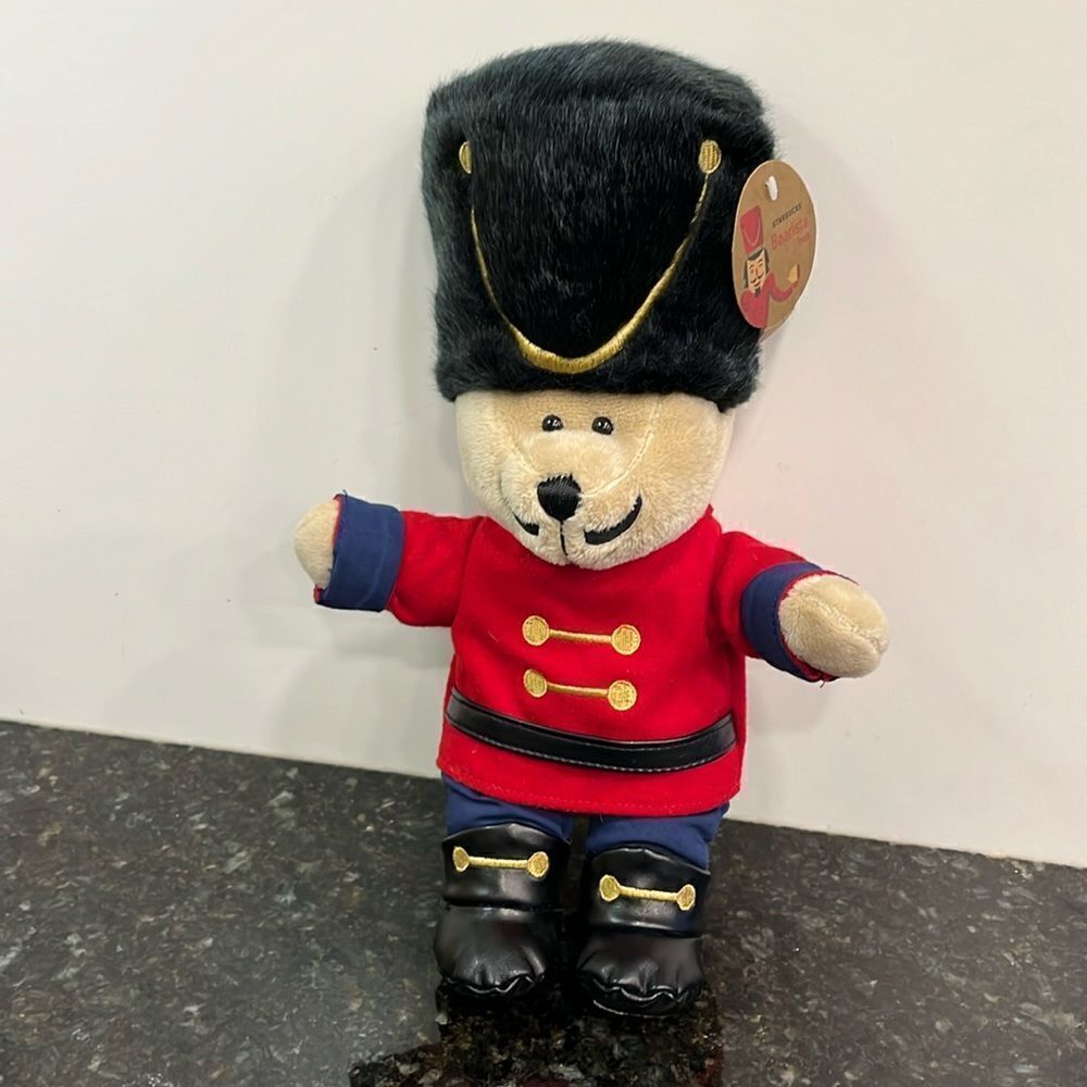 Starbucks Teddy Bear Plush Doll Bearista Nutcracker Stuffed Toys 107th Edition